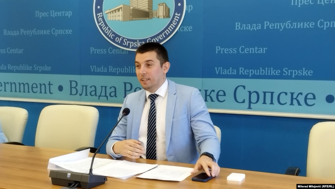 Denis Šulić, ministar trgovine i turizma Republike Srpske, 4. aprila 2024.
