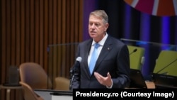 Președintele Klaus Iohannis la summit-ul liderilor cu privire la obiectivele de dezvoltare durabilă fixate de ONU pentru 2030.