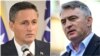 Članovi Predsjedništva Bosne i Hercegovine Denis Bećirović (lijevo) i Željko Komšić.