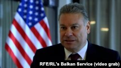 Specijalni izaslanik Sjedinjenih Američkih Država za Zapadni Balkan Gabriel Escobar, Ohrid, Sjeverna Makedonija, 18. mart 2023.