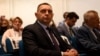 Aleksandar Vulin, u vreme kada je bio ministar unutrašnjih poslova Srbije, na konferenciji 'Sećanja na pobednike', u Ruskom kulturnom centru u Beogradu, 3. novembar 2021. godine.