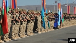 Учения сил быстрого реагирования ОДКБ в Армении (архив)