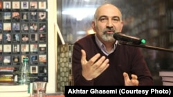 رضا کاظم زاده، روانشناس و پژوهشگر ساکن بلژيک (عکس: اختر قاسمی)