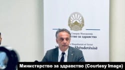 Министерот за здравство Азир Алиу 