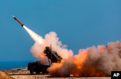Запуск ракеты Patriot