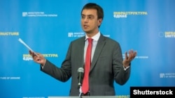 Міністр інфраструктури України Володимир Омелян