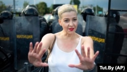 Мария Колесникова. Минск, 30-август.