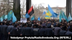 Мітынг у падтрымку тэрытарыяльнай цэласнасьці Ўкраіны, 26 лютага 2014 года