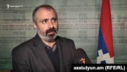 Исполняющий обязанности главы МИД Нагорного Карабаха Давид Бабаян 