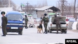 Кыргыз--өзбек чек арасы, Баткен областы