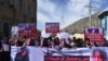 Демонстрация протеста против линчевания молодой афганской женщины. Кабул, 23 марта 2015 года. 