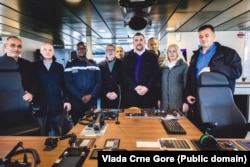 Ministar odbrane Dragan Krapović u posjeti francuskom brodogradilištu "Kership", april 2025