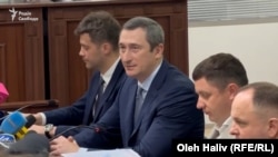 Олексій Чернишов у залі суду, Київ, 27 червня 2025 року