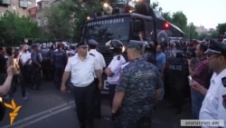 Разгон дэманстрацыі ў Ерэване
