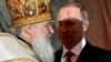 Патрыярх Кірыл і Уладзімер Пуцін. Фота: Kirill Kudryavtsev, AFP