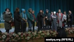 Акция многодетных матерей, Астана, 6 февраля 2019 года.
