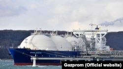 Орусия. Газ ташуучу «Гранд Мерея» танкери.